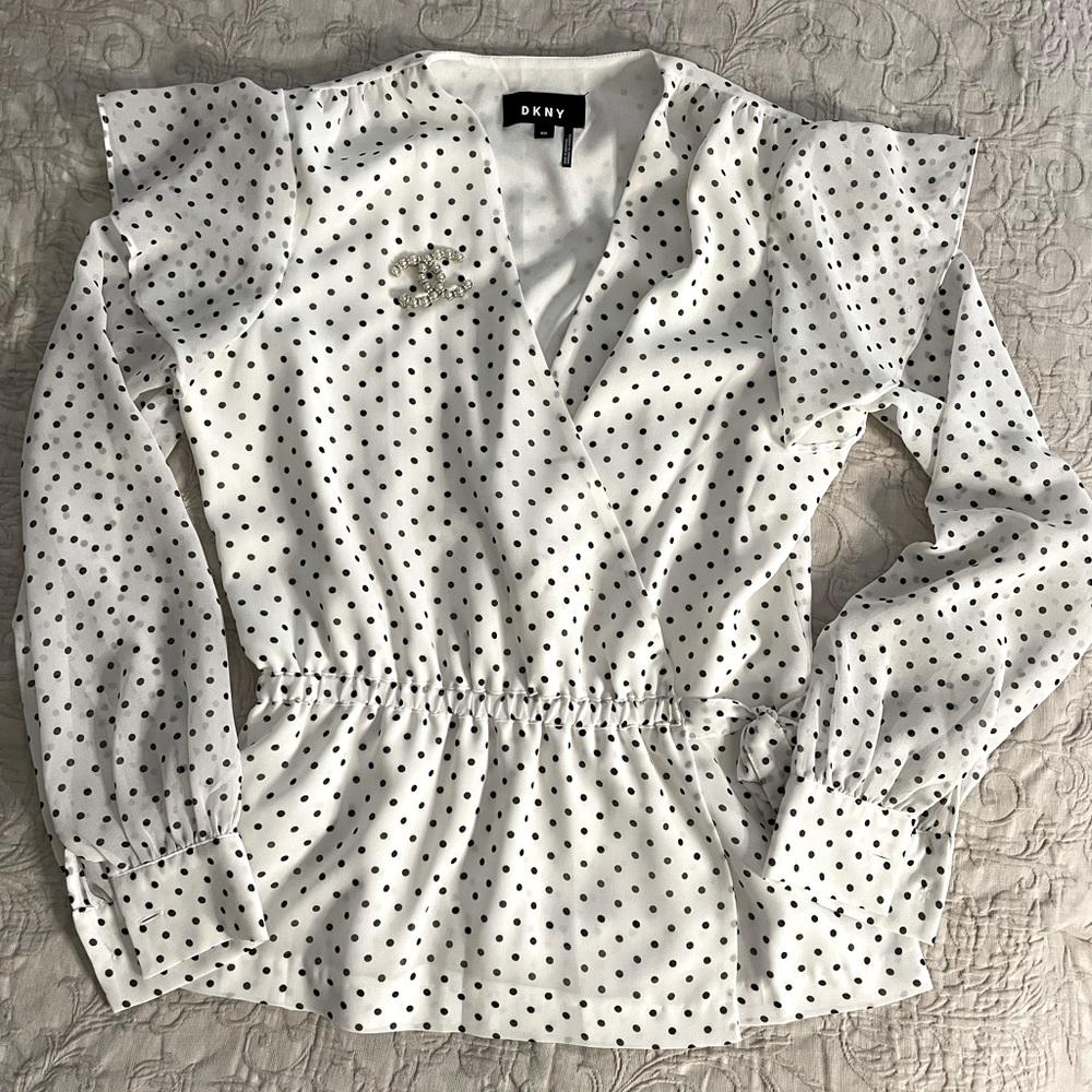 DKNY Polka Dot Woven size xxs
